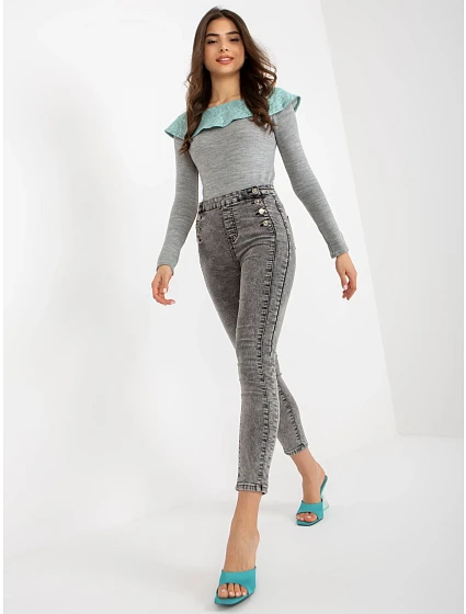 Džínové kalhoty NM SP model 18454033 tmavě šedá - FPrice