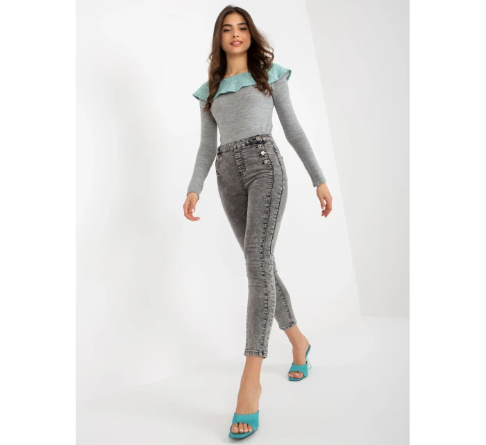 Spodnie jeans NM SP M516.38P ciemny szary