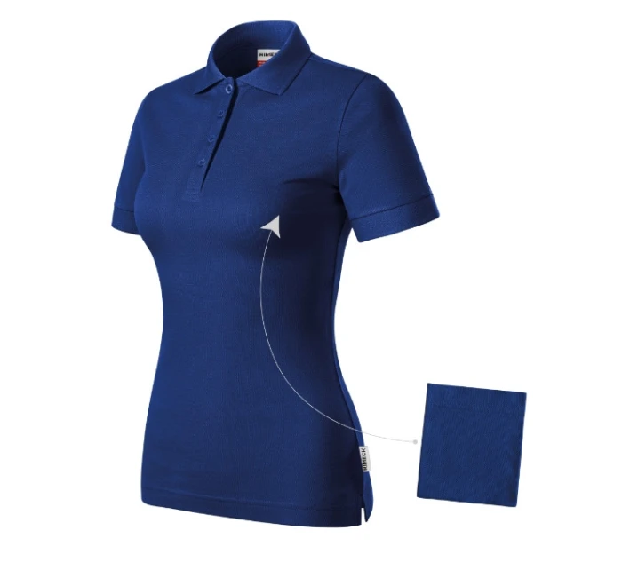 Dámske tričko Resist Heavy Polo Royal Blue
