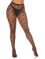 Dámské síťované punčocháče  černé model 20965283 - In-style Fashion