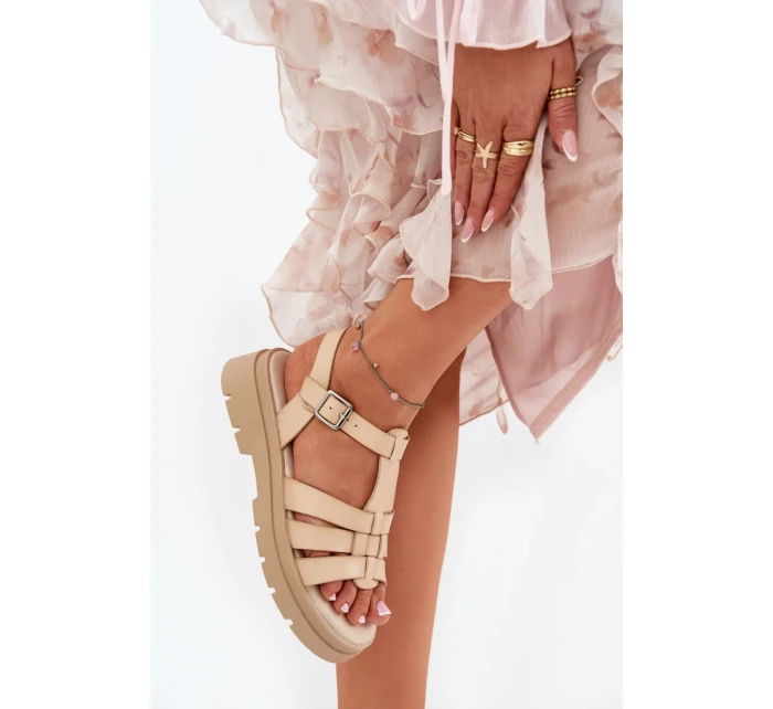 Sandále model 211952 Krok vo veľkom štýle Sandále model 211952 Krok vo veľkom štýle