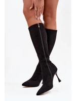 Topánky na podpätku model 220213 Krok vo veľkom štýle