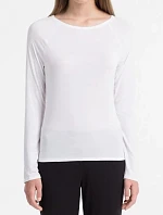 Dámske tričko s dlhým rukávom QS5493E - Calvin Klein