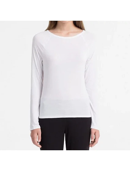 Dámske tričko s dlhým rukávom QS5493E - Calvin Klein Dámske tričko s dlhým rukávom QS5493E - Calvin Klein
