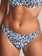 Spodný diel plaviek Serengeti Classic Brief blue animal SW1659 - Panache