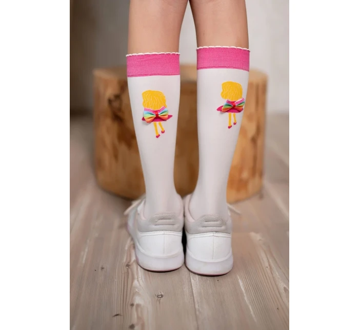 DETSKÉ PODKOLIENKY S FIT APLIKÁCIOU DR2517 DETSKÉ PODKOLIENKY S FIT APLIKÁCIOU DR2517