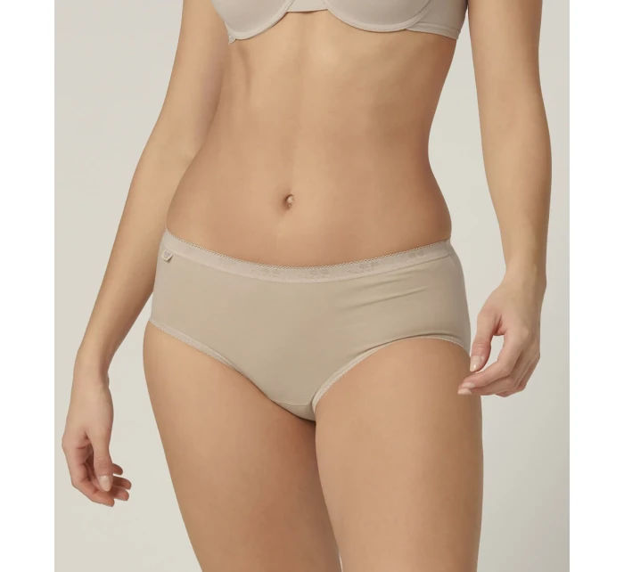 Dámske nohavičky Basic + Midi telové - Sloggi