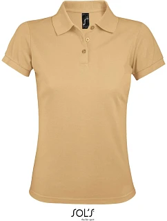 SOL'S Prime Women Dámské piqué polo z těžké bavlny model 22409506 sand