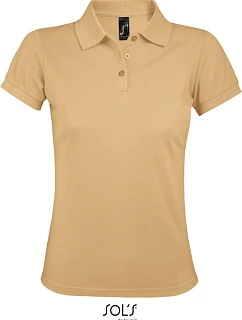 SOL'S Prime Women Dámské piqué polo z těžké bavlny model 22409506 sand