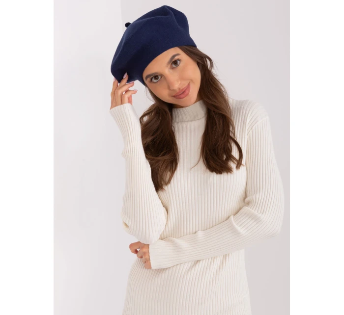 Czapka AT CZ model 18969967 granatowy - FPrice Czapka AT CZ model 18969967 granatowy - FPrice