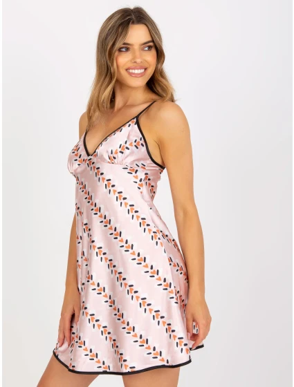 Noční košile BR  4 světle růžová model 17401930 - FPrice