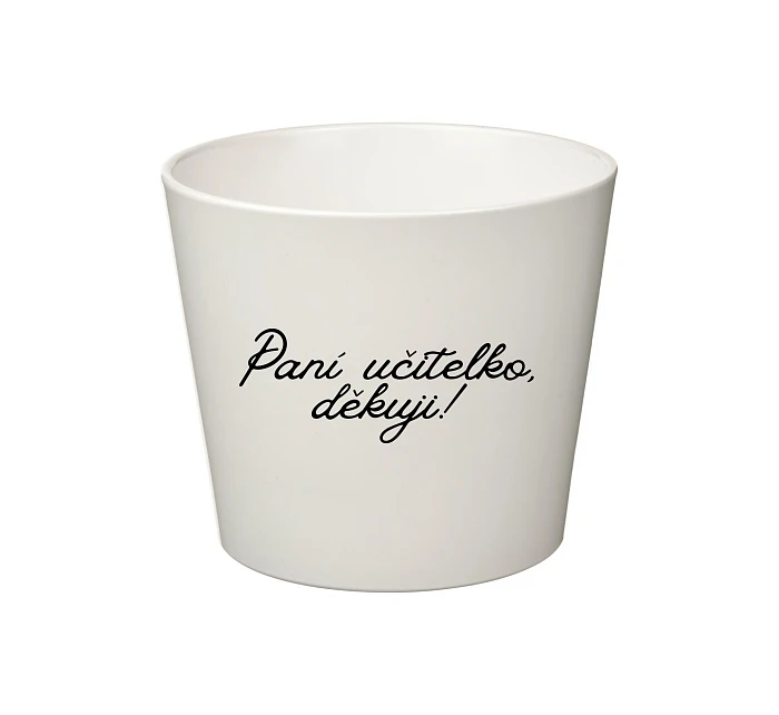 PANÍ UČITELKO, DĚKUJI! - velký květináč