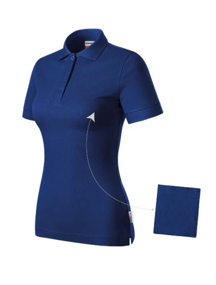 Resist Heavy Polo Shirt dámske kráľovské modré 05 (štítok značky)