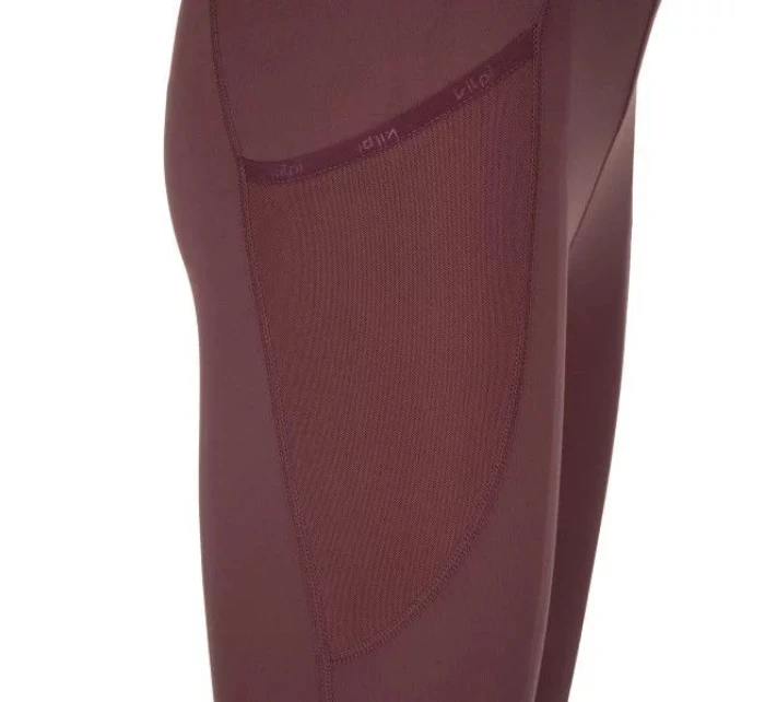 Dámske legíny Ligano-w tmavo červená - Kilpi