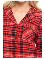 Pyžamo Moraj PDD7200-002 dlhé/r 2XL-3XL pruhované