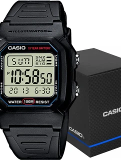 Pánske hodinky CASIO W-800H-1AVES + BOX