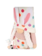 TRPASLÍK ZAJAC 25CM HRÁŠOK DIEVČA JARNÁ DEKORÁCIA