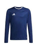 Adidas Entrada 26 detské tričko s dlhým rukávom tmavomodré KF5877