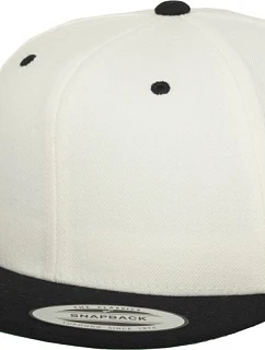Flexfit 6089M 6 panelová Snapback kšiltovka 55.6089 natural/black