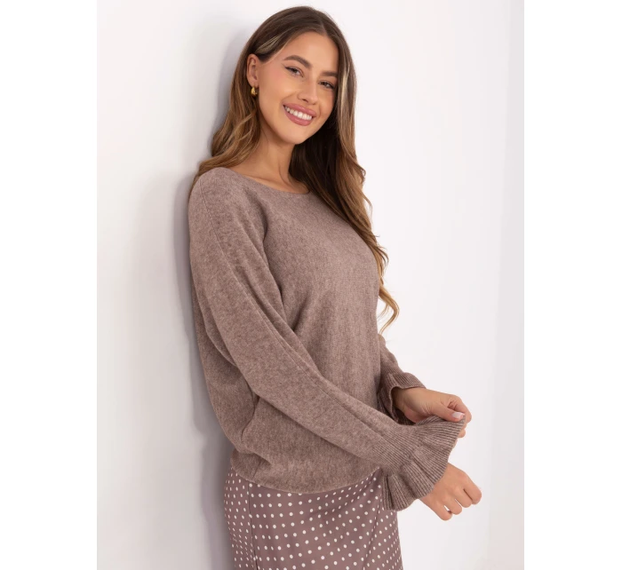 Sweter IT SW model 21480321 ciemny bezowy - FPrice