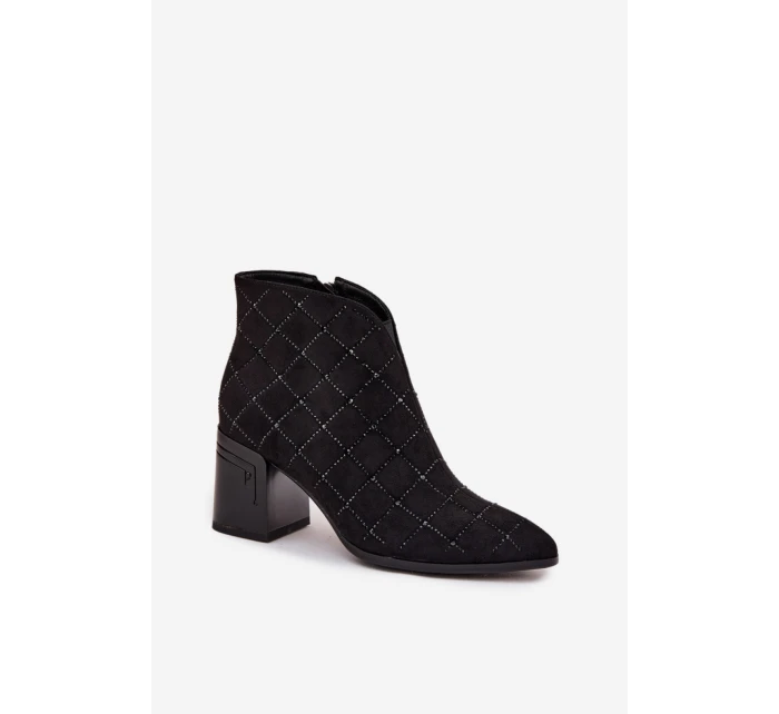 Topánky na podpätku model 219270 Krok vo veľkom štýle