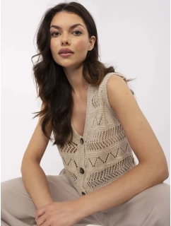 Jumper D93076J90849A béžový