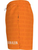 Pánske plavkové nohavičky MEDIUM DRAWSTRING-WR PRINT KM0KM010460JG - Calvin Klein