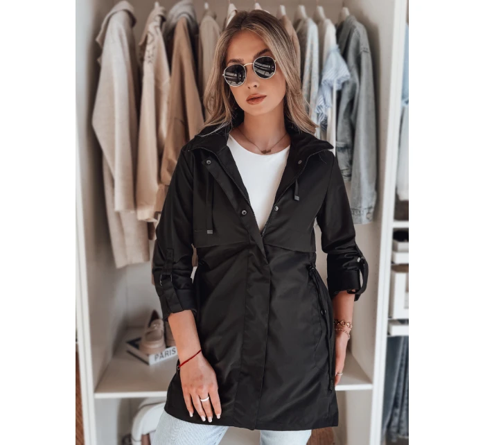 Dámska prechodná bunda STYLINA black FashionStreet TY4788