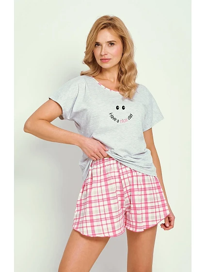 Dámské pyžamo kr/r MXL W25 model 20823732 - Taro Dámské pyžamo kr/r MXL W25 model 20823732 - Taro