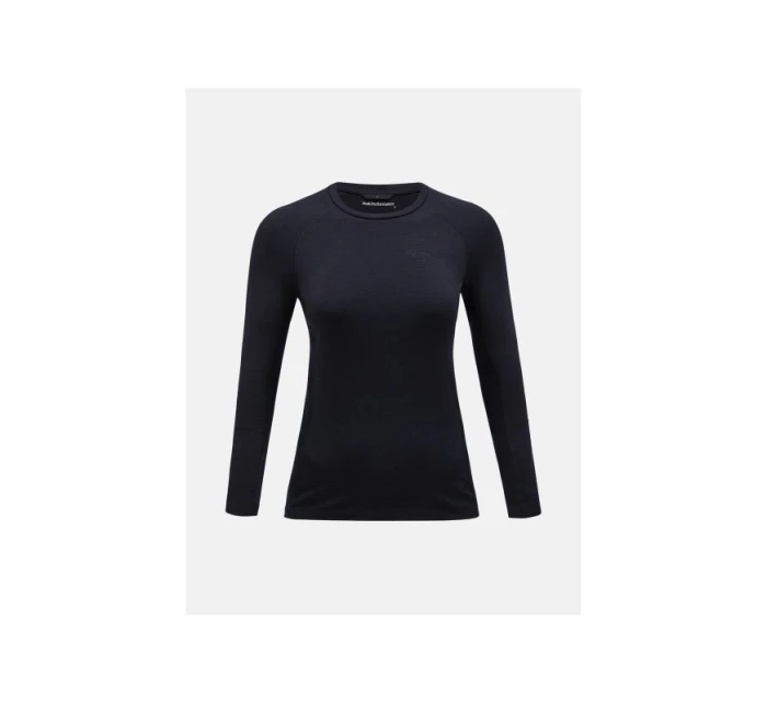 Termo tričko Peak Performance W Magic Crew black Termo tričko Peak Performance W Magic Crew black