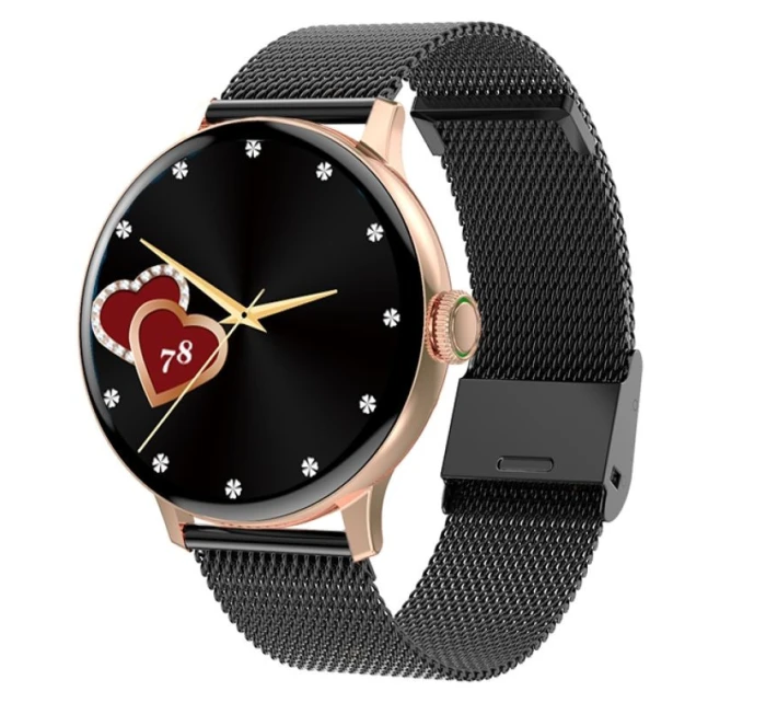 Dámské chytré hodinky Rose Gold Black model 21804755 - Giewont Dámské chytré hodinky Rose Gold Black model 21804755 - Giewont