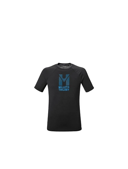 Pánske tričko MILLET Trilogy Icon Ts Ss M, čierne Pánske tričko MILLET Trilogy Icon Ts Ss M, čierne