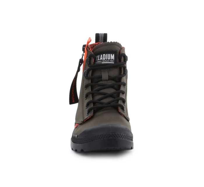 Dámske topánky Pampa Unlocked U Olive Night W 77239-309-M - Palladium Dámske topánky Pampa Unlocked U Olive Night W 77239-309-M - Palladium