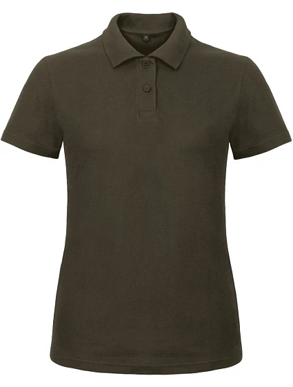B&C ID.001 /women Dámske piqué polo tričko 01.ID10 hnedé B&C ID.001 /women Dámske piqué polo tričko 01.ID10 hnedé