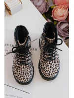 Dětské Botky s Zipem Bežové model 21636505 - Boto