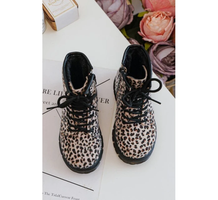 Dětské Botky s Zipem Bežové model 21636505 - Boto