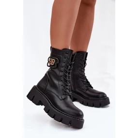 Zateplené workery dámské s ozdobou Černé model 21708949 - Boto Zateplené workery dámské s ozdobou Černé model 21708949 - Boto