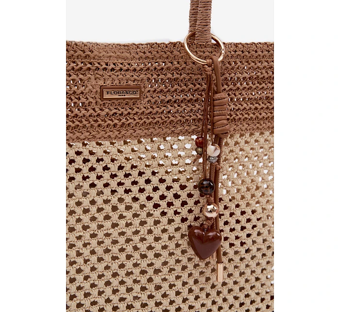 Velká Béžová Nákupní Taška z model 22111678 - Flora&Co