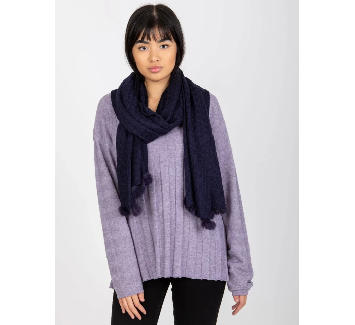 Šál AT SZ E 318.57P tmavo modrá Šál AT SZ E 318.57P tmavo modrá