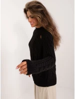 Jumper BA SW 1560.19 čierny