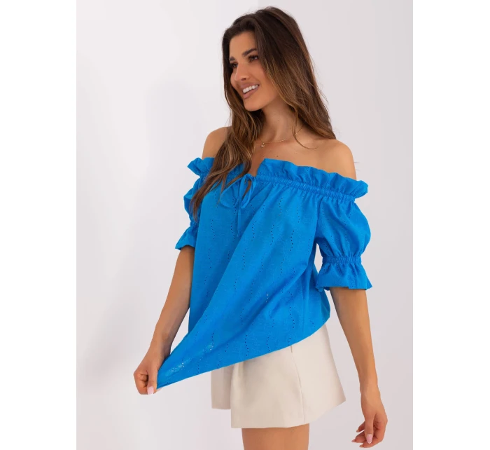 Blúzka LK BZ 509355.68P modrá