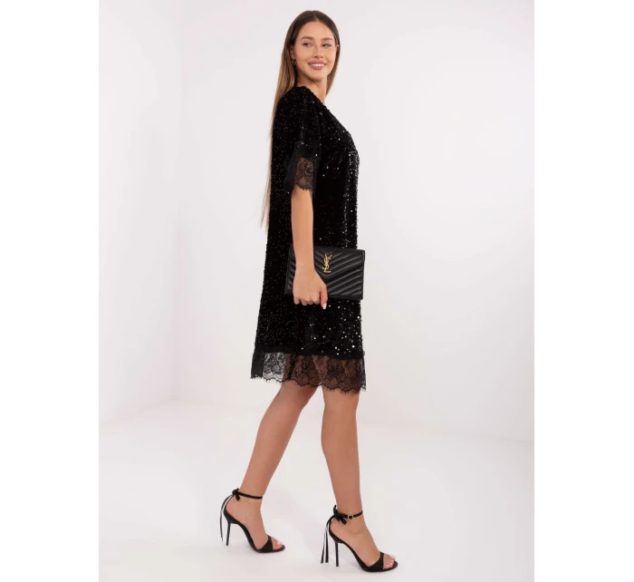 MI SK šaty A60151.29P čierne