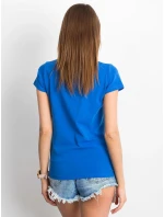 Tričko RV TS model 14825959 tmavě modrá - FPrice Tričko RV TS model 14825959 tmavě modrá - FPrice