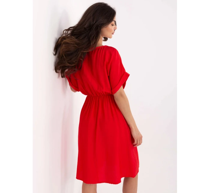 Dámske šaty MI SK A63751.67 Red - FPrice