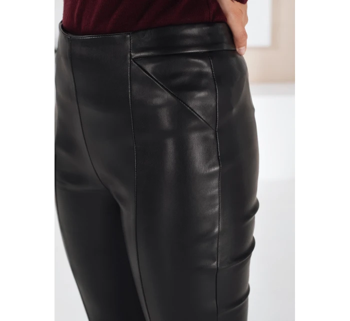 Dámské kožené legíny  black Dstreet model 21970526 - FashionStreet