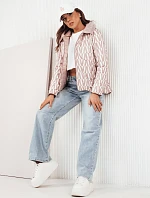 Dámska prešívaná bunda VANLY light purple FashionStreet TY4277