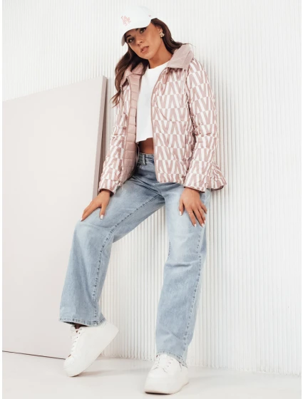 Dámská prošívaná bunda light purple Dstreet model 21975134 - FashionStreet