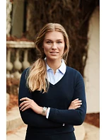 VNeck Women Dámský svetr s výstřihem do V black model 22460911 - James Harvest VNeck Women Dámský svetr s výstřihem do V black model 22460911 - James Harvest