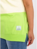 Blúzka RV BZ 8940.28P svetložltá