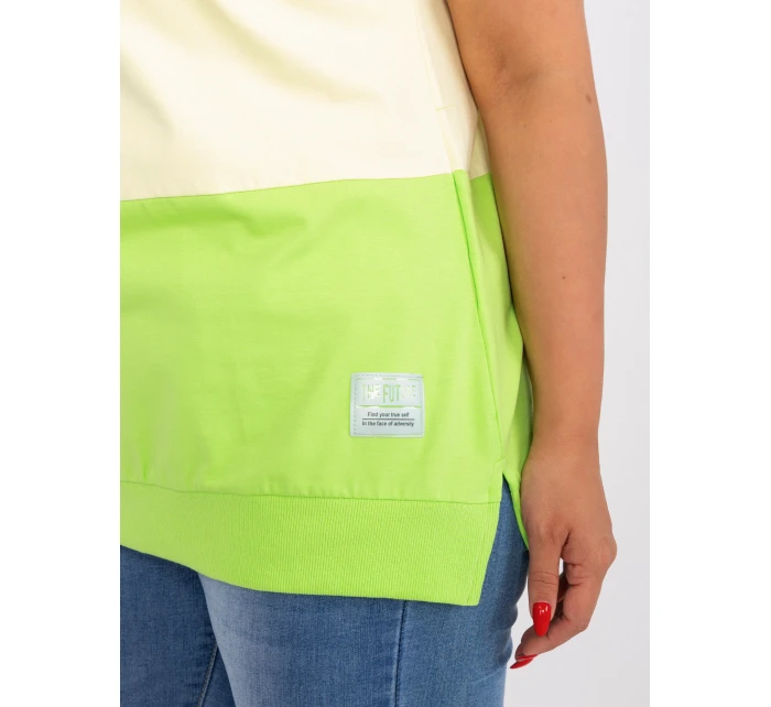 Blúzka RV BZ 8940.28P svetložltá